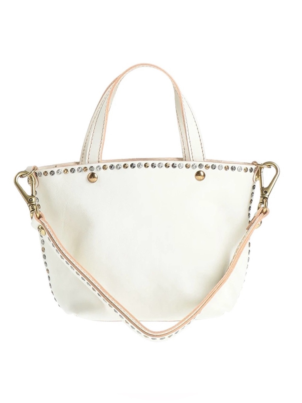 Campomaggi Shopper "Futura" bag in white leather - Picture 2 of 16